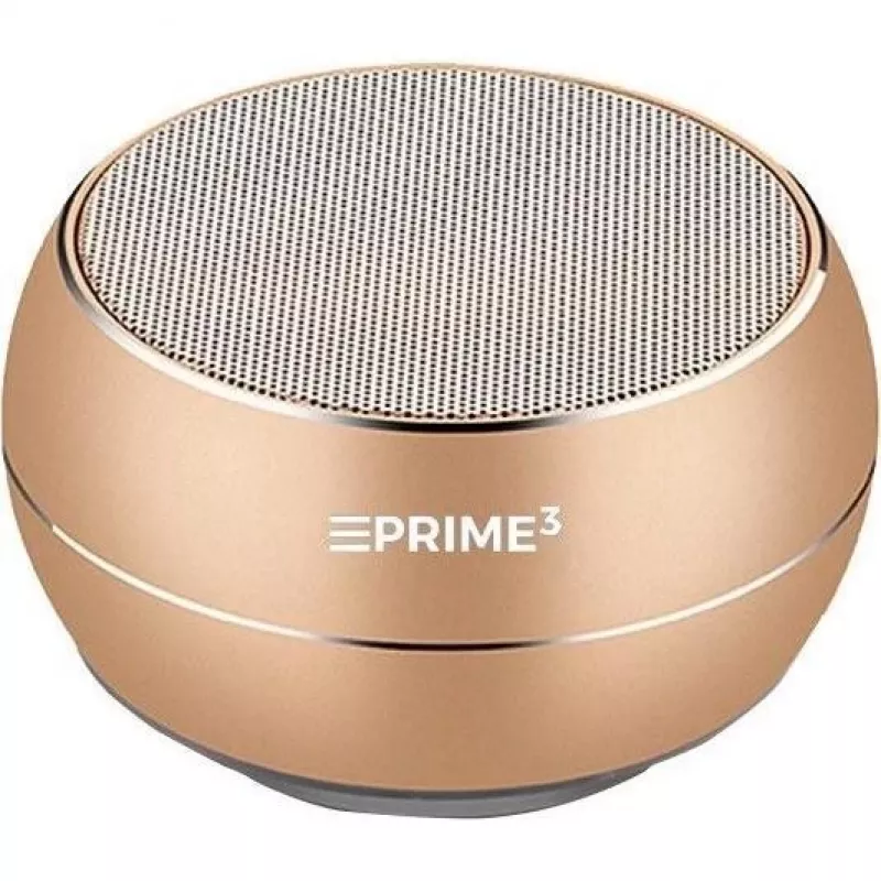 Prime3 speaker PRIME 3 Bluetooth speaker SOUL ABT03GL (gold colour) (5h, rechargeable battery), Bluetooth speaker, gold