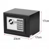 Extralink Home S-406 Electronic Digital Code Safe with Keys