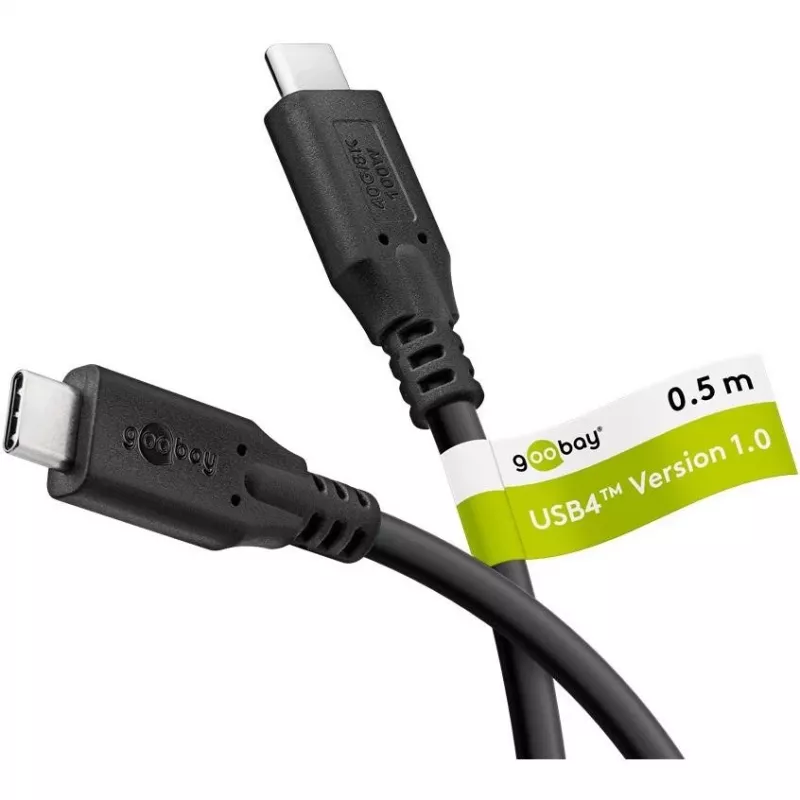 Goobay 74190 USB Cable Black