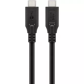 Goobay USB Cable-C, USB4, 240 W, 40 Gbit/s, Power Delivery, 0,5 M (0.50m, USB 4.0, 240W), USB Cable