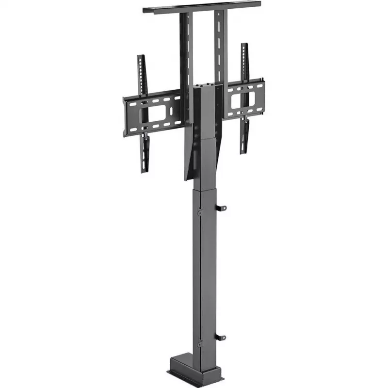 Maclean MC-866T Smart Motorized Electric TV Lift TUYA Mobile App Floor Mount Bracket Alexa Google Home 37''-80'' 60kg Cabinet VESA (EU plug)