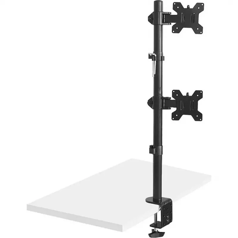 Maclean support TV 13-27 Pollici MC-966 (Table, 27), Monitor Stand, Black