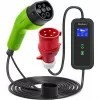 Electric car charger QOLTEC 52478 11 kW Type 2 plug 5 m cable