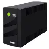 Uninterruptible Power Supply EVER DUO 350 AVR, line-interactive tower UPS, 0.35 kVA (245 W), 2x C13 outlets, 12 V 5 Ah VRLA battery