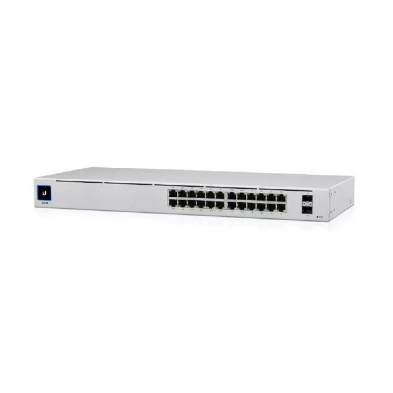 Ubiquiti UniFi 24-Port PoE Managed L2/L3 Gigabit Ethernet (10/100/1000) Power over Ethernet (PoE) 1U Silver