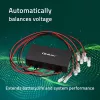 Voltage balancer QOLTEC 51098 for 48V systems — 4×12V battery equalizer
