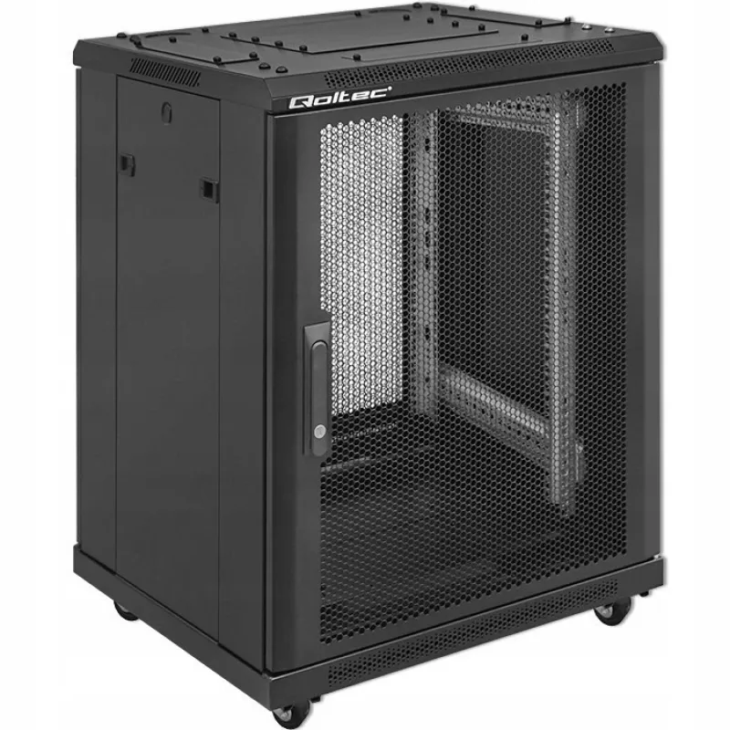 19-inch rack cabinet QOLTEC 54519 15U — network/server enclosure, 15U height, 19 inch mounting
