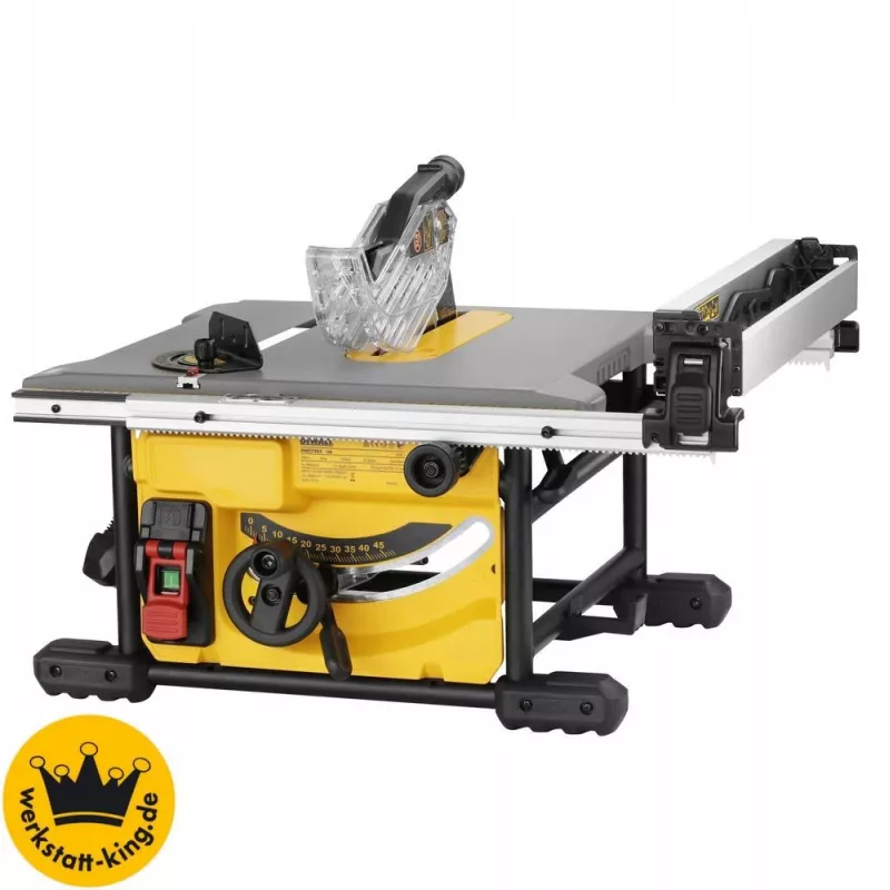 DeWALT DWE7485 210mm Corded Table Circular Saw, 230V, Type C - Euro Plug
