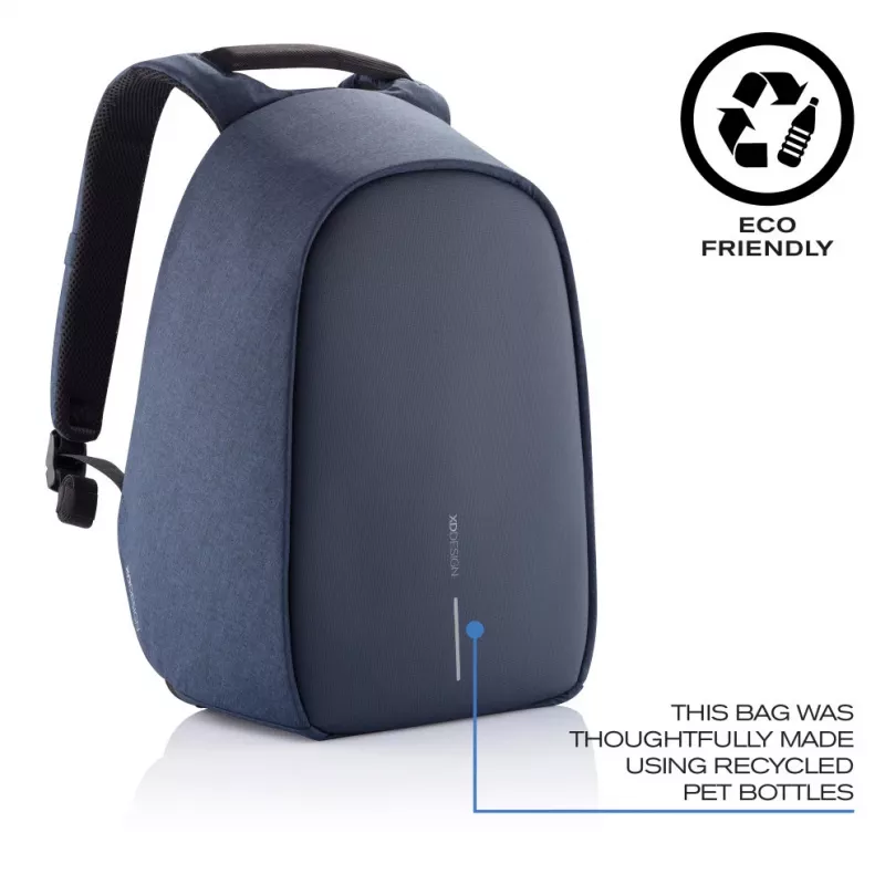 Backpack XDDESIGN Bobby Hero XL — 21.5 L, fits 17 inch laptop, tablet compartment, organizational panel, black