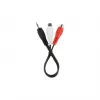Audio Jack (3.5mm) to 2 RCA Cable GEMBIRD CCA-406 20 cm Black