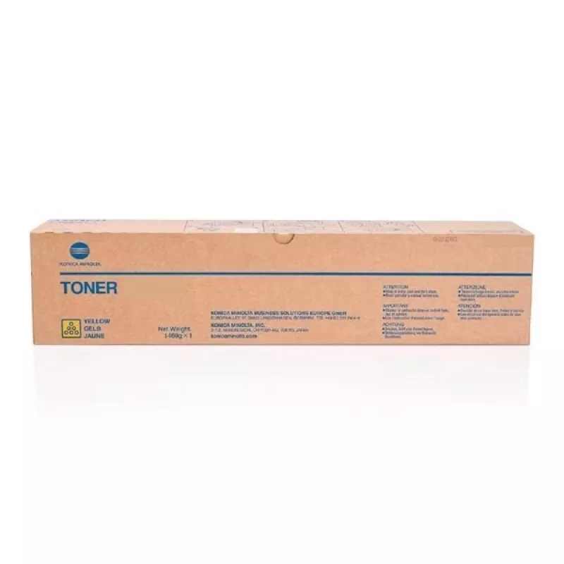 Konica Minolta Original Toner AAJW352, Magenta, 9000 Pages, TNP-80M, Konica Minolta Bizhub C3320i