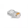 RJ45 plug GEMBIRD PLUG3UP6/100, Cat5, straight male, translucent, gold contacts, pack 100