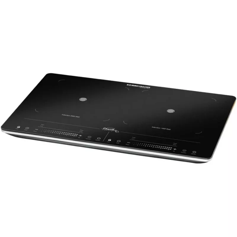 Rommelsbacher CT 8686,80cm (3420) Hob Black Worktop 56 cm Zone Induction Hob 2 Zone(n) (CT3420/in)