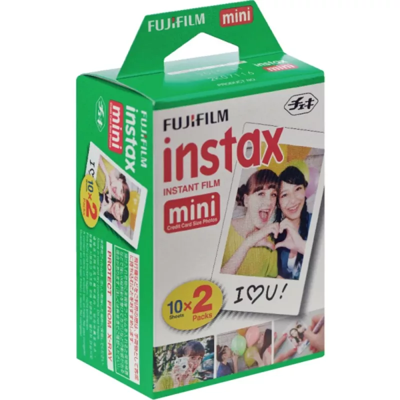 Fujifilm 16567828 Film. 2x10 Pages Pack=2 for Fujifilm Instax Mini