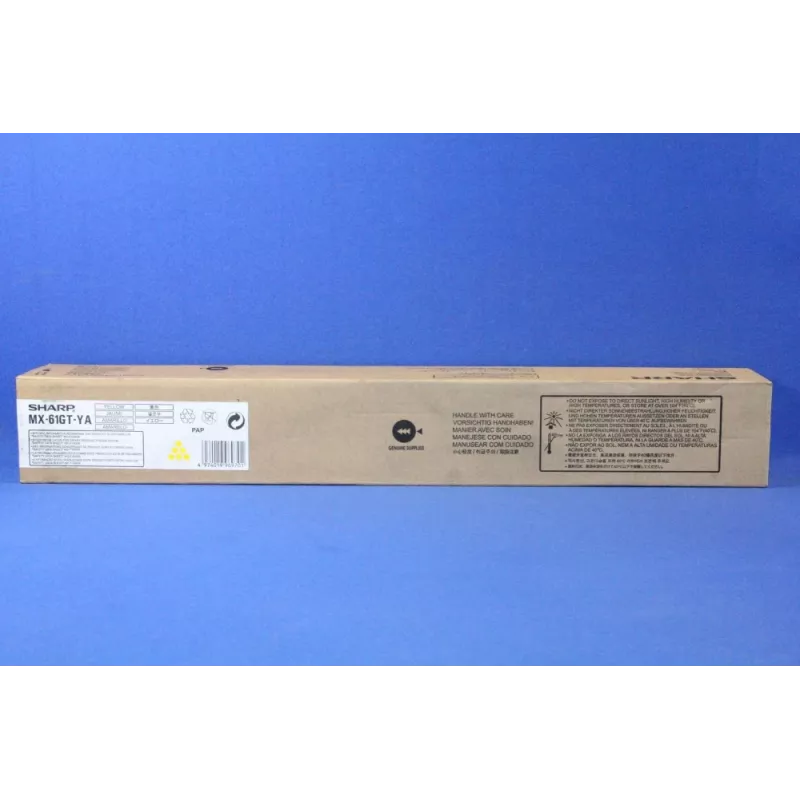 Sharp MX61GTYA toner cartridge 1 pc(s) Original Yellow