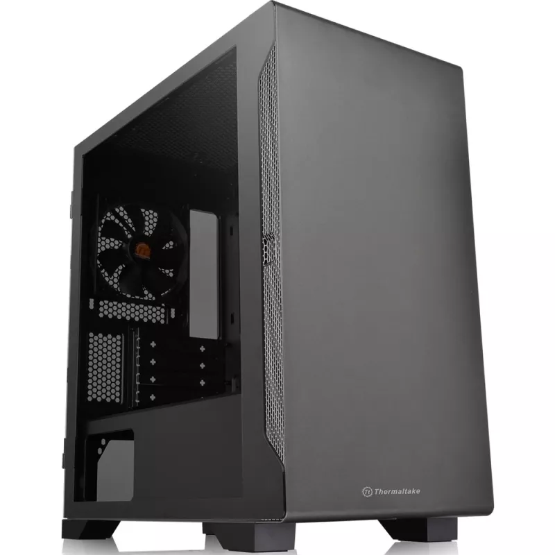 PC Case Thermaltake S100 TG Micro Tower Black