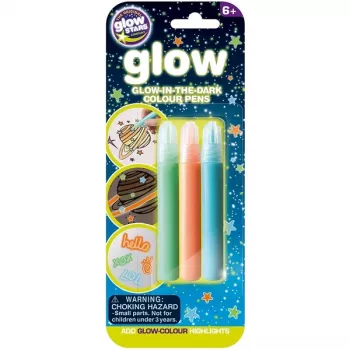 Pens that glow in the dark Brainstorm 3 pcs