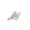 Analog telephone Panasonic KX-TS500PDW — 16 buttons, white, desk/wall mount, 100-entry phonebook
