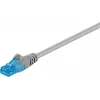 Wentronic Goobay - Patch-Cable - RJ-45 (M) to RJ-45 (M) - 5 M - UTP - CAT 6a - Halogen-Free, Snagless, Stranded - Grey (55423)