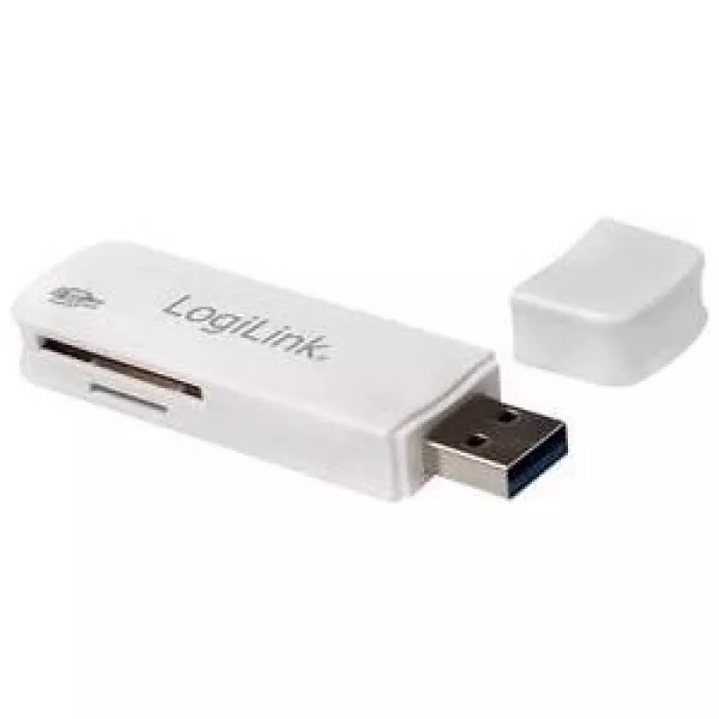 LogiLink CR0034A Card Reader USB 3.2 Gen 1 (3.1 Gen 1) White