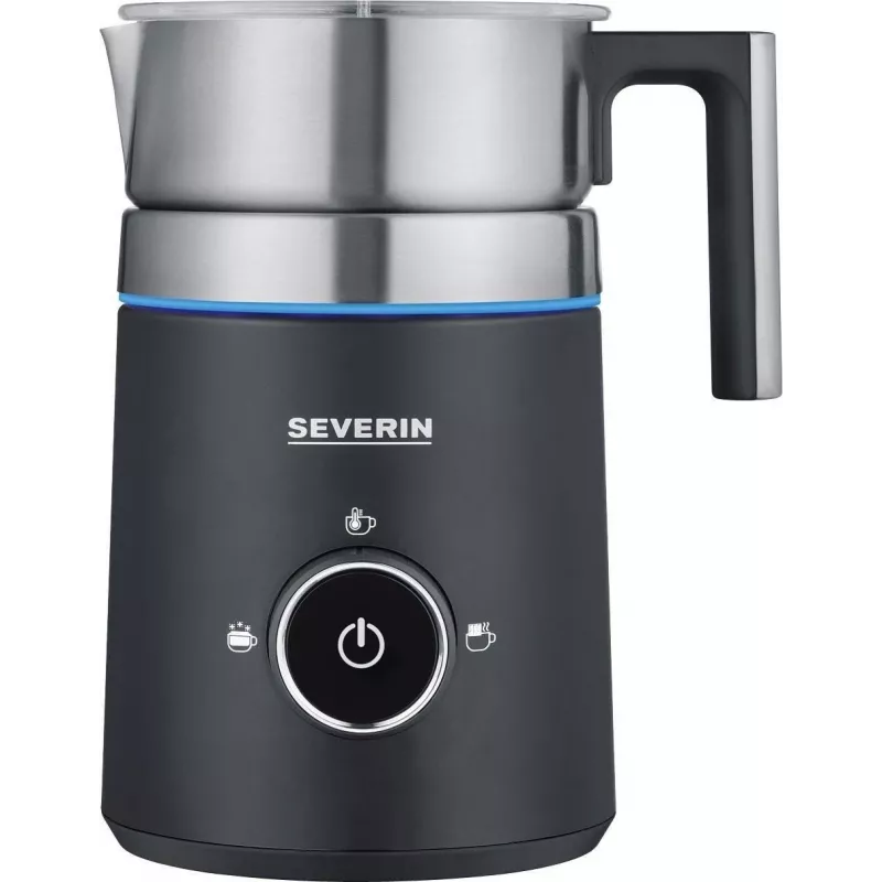Severin SM 3585 Milk Frother Automatic Milk Frother Black - Silver (SM3585)
