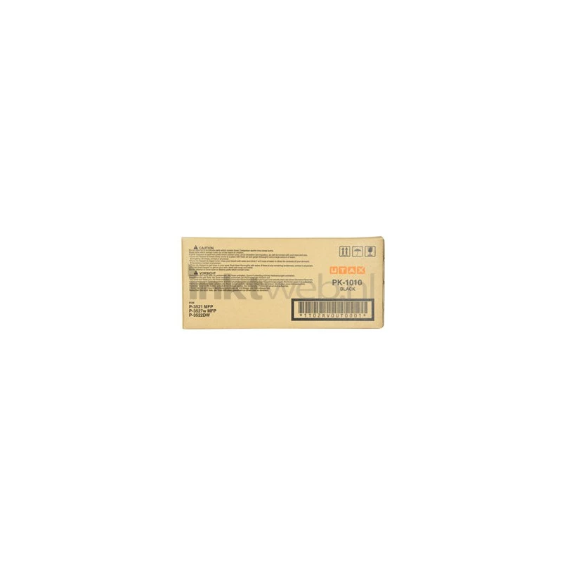 Utax 1T02RV0UT0/PK-1010 Toner-kit, 3K Pages ISO/IEC 19752 for TA P...
