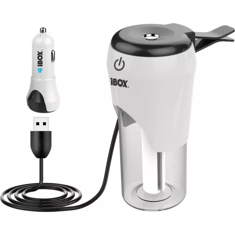 iBox ICCH-01 Car USB Charger with Air Humidifier and Aroma Diffuser