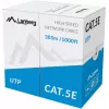 LANBERG networking cable U/UTP Cat5e LCU5-10CC-0305-S, 305 m, CCA conductor, 24 AWG, grey