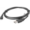Lanberg CA-USBM-10CC-0010-BK USB cable USB 2.0 1 m Micro-USB B USB A Black