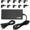 Power adapter/inverter IBOX IUZ90WA 90 W, input 100–240 V, output 4.5 A, adjustable voltage, indoor, black