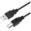 USB cable LogiLink CU0007B USB 2.0 2 m USB A USB B Black