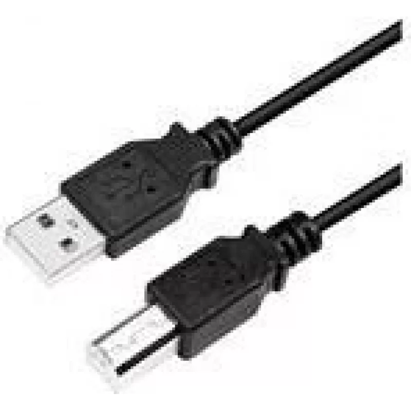 USB cable LogiLink CU0007B USB 2.0 2 m USB A USB B Black