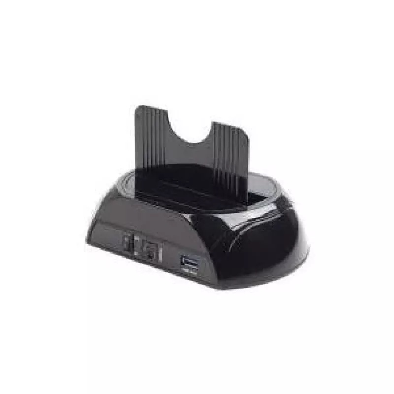 Gembird HD32-U3S-2 storage drive docking station Black