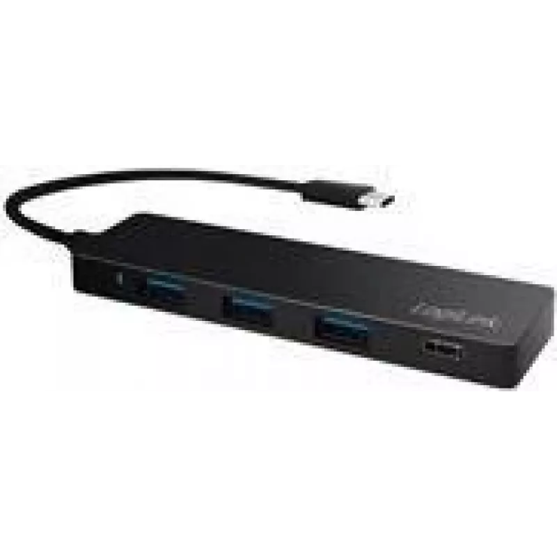 LogiLink UA0311 USB-C 3.2 Gen 2 Multiport Hub 4 Ports Black