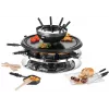 Unold 48726 raclette grill 8 person(s) 1300 W Black, Stainless steel