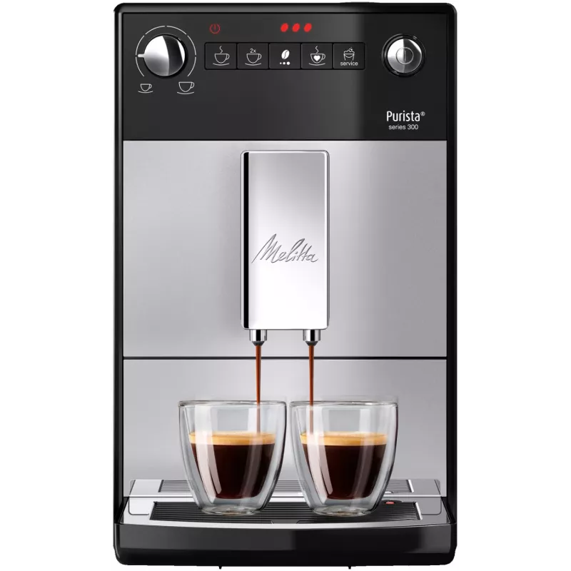 Melitta Purista Series 300 F23/0-101 Bean to Cup Coffee Machine - Silver