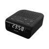 Clock radio SENCOR SRC 136 B — PLL FM, 0.6 inch LED, dual alarm, snooze, battery backup, black