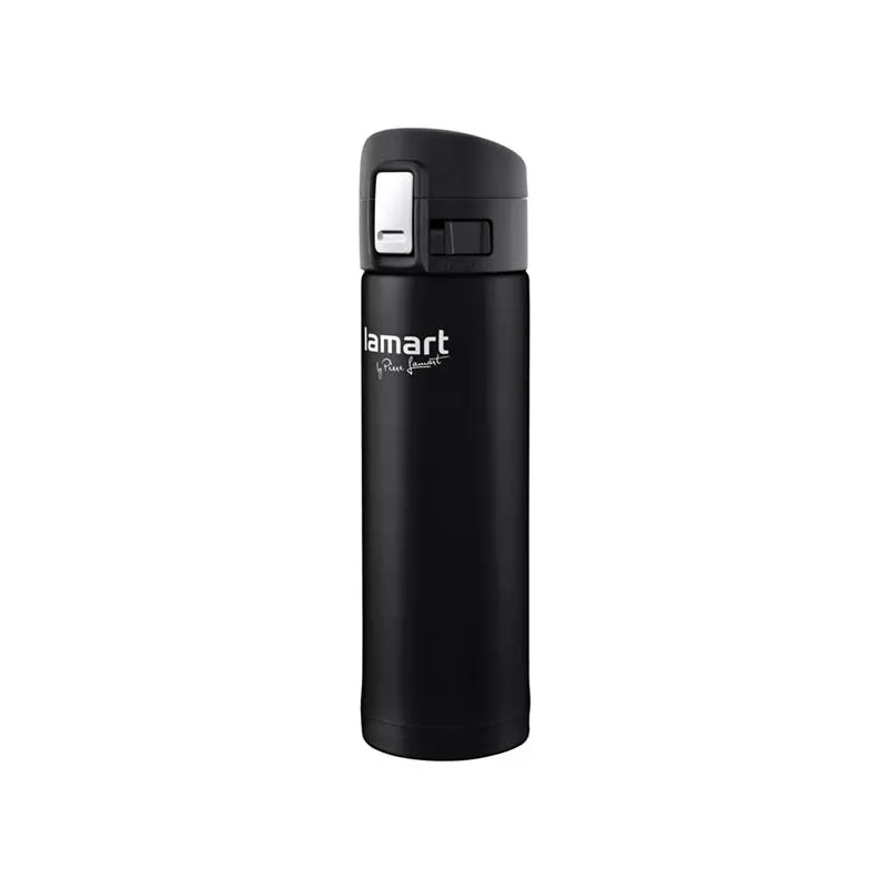 Thermal mug LAMART LT4045 400 ml stainless steel vacuum insulated travel cup, Ø 6.4 cm