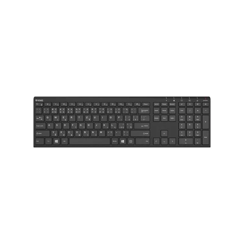 Wireless keyboard YENKEE YKB 2000 CSBK — slim compact design, wireless connection