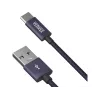 Cable YENKEE YCU 301 BE USB a 2.0/USB C 1m Fialov