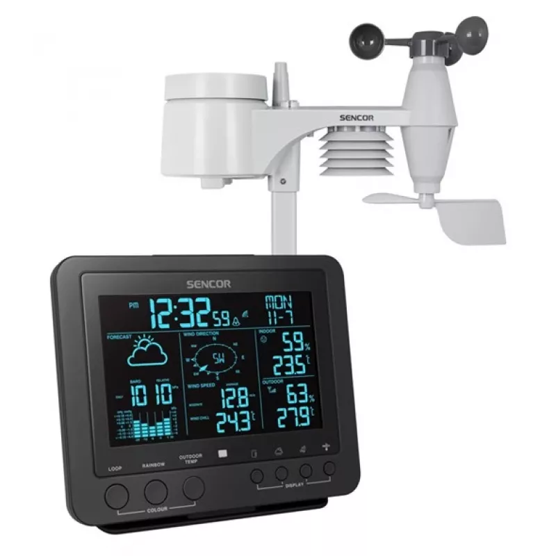 Digital Weather Station Sencor SWS 9700 Black