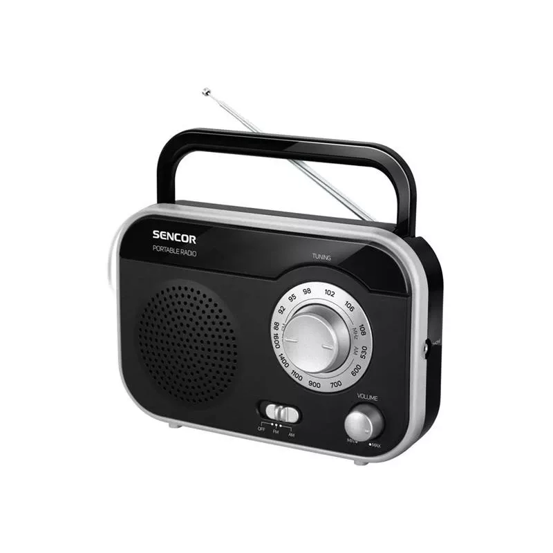 SENCOR Radio SRD 210 BS, Black/Silver