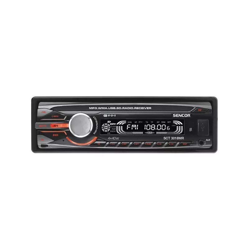 Car radio + remote controler SCT 3018MR USB SD MMC