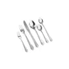 Flatware set LAMART LT5006 — 48 pcs stainless steel cutlery set, includes spoons, knives, forks, teaspoons, dessert forks, long spoons