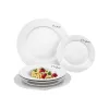 Tableware set Lamart LT9001 6 pcs Porcelain White 3 persons
