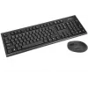 A4Tech 7100N desktop keyboard Mouse included RF Wireless QWERTY English Black