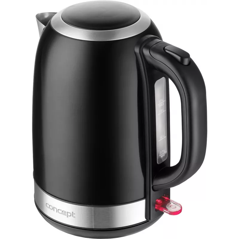 Electric kettle Concept Solution RK3245 — 1.7 L, 2200 W, stainless steel, black