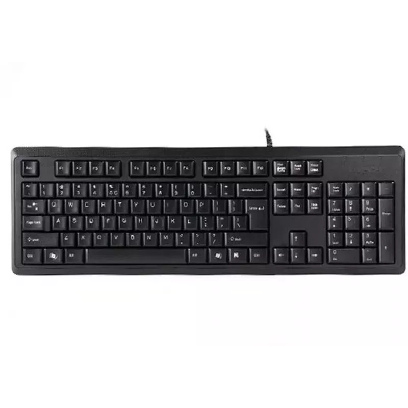 A4Tech KR-92 keyboard Universal USB QWERTY English Black