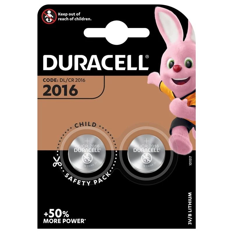 Single-use battery Duracell DL2016