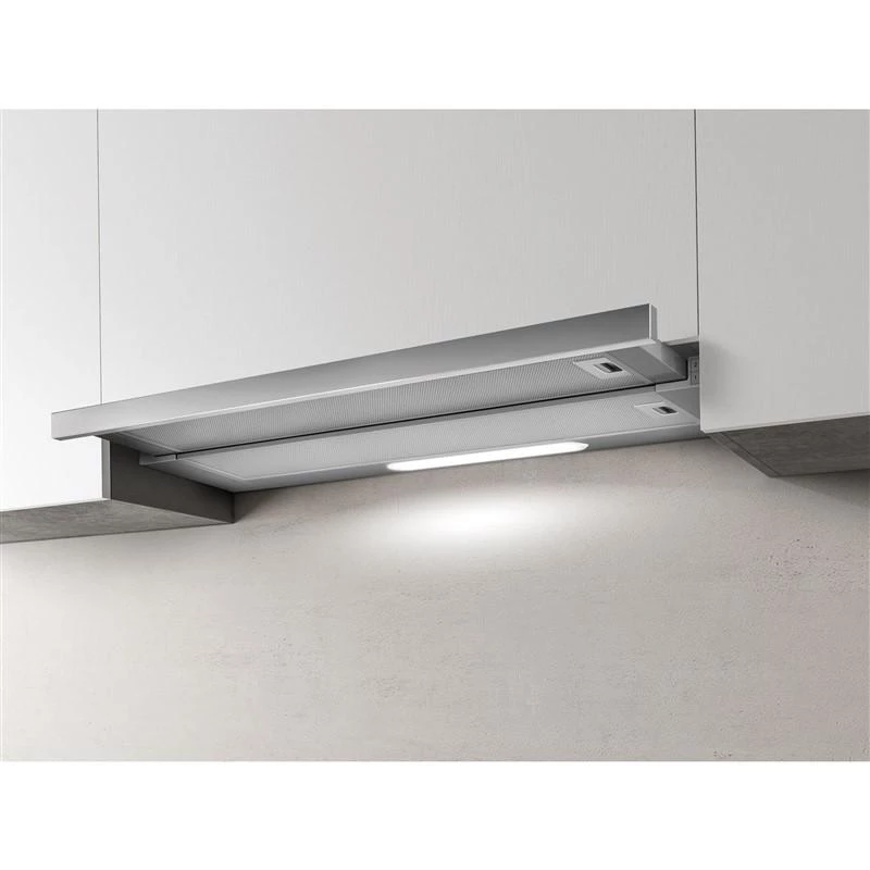 Elica ELITE14 LUX GRIX/A/50 Built-under Silver, Stainless steel 336 m³/h
